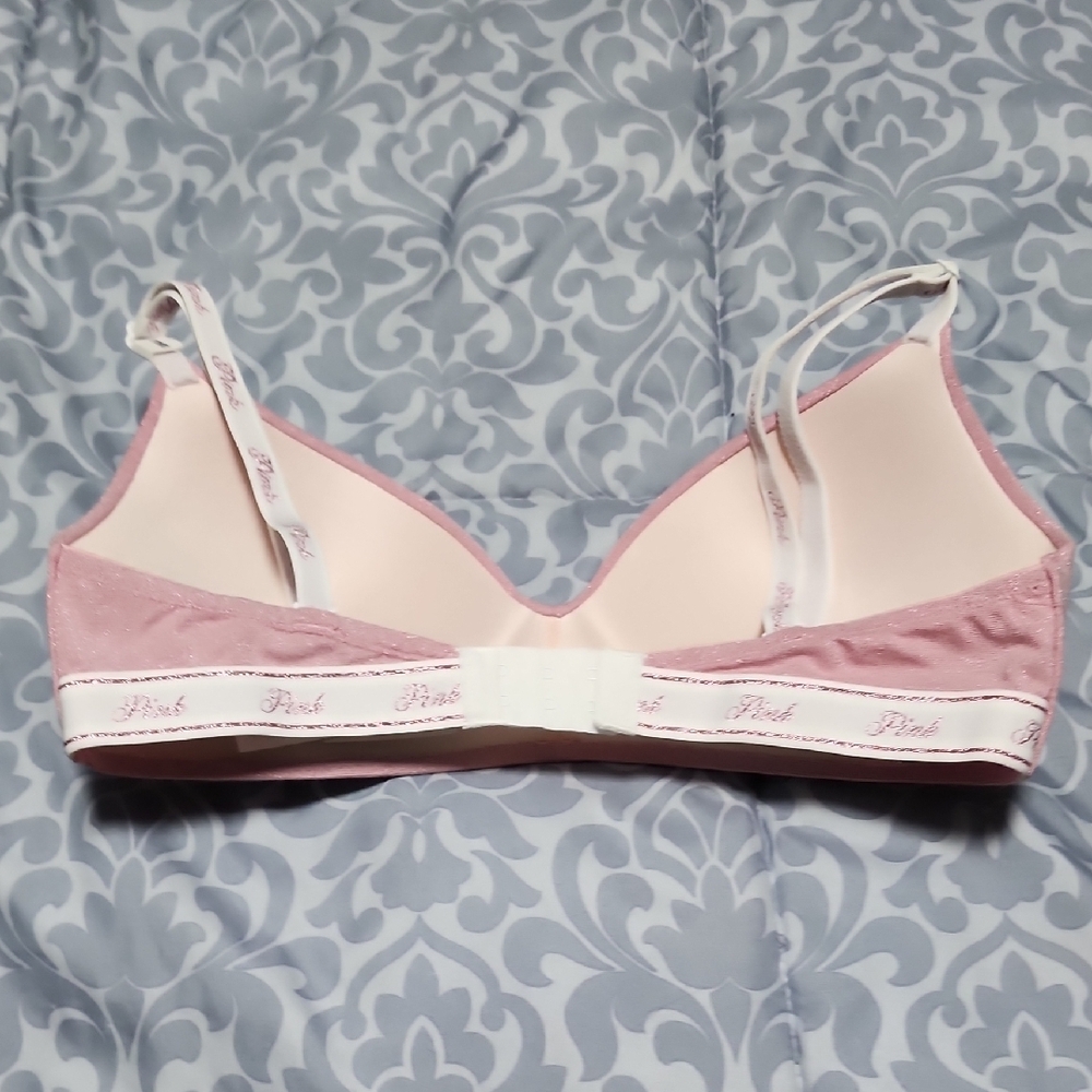 Victoria's Secret Light Pink (Rose) Push Up Bra, Size 34D. - Picture 3 of 7